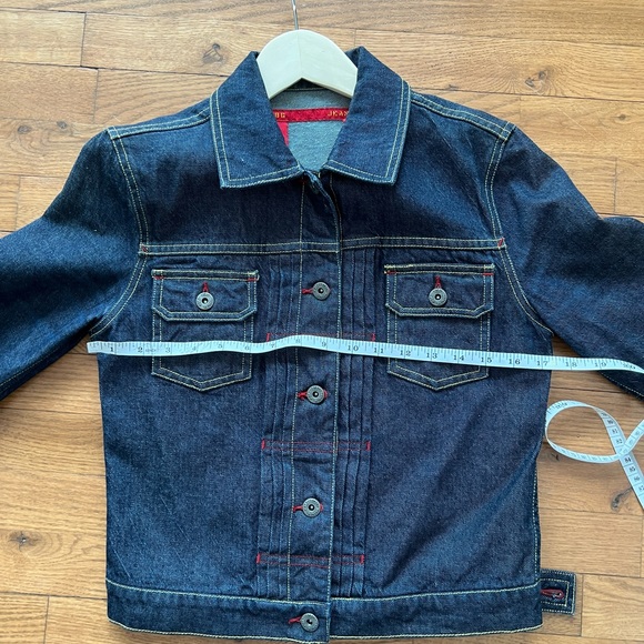 BCBG Maxazria Blue Jean Denim Jacket size S - Picture 8 of 12